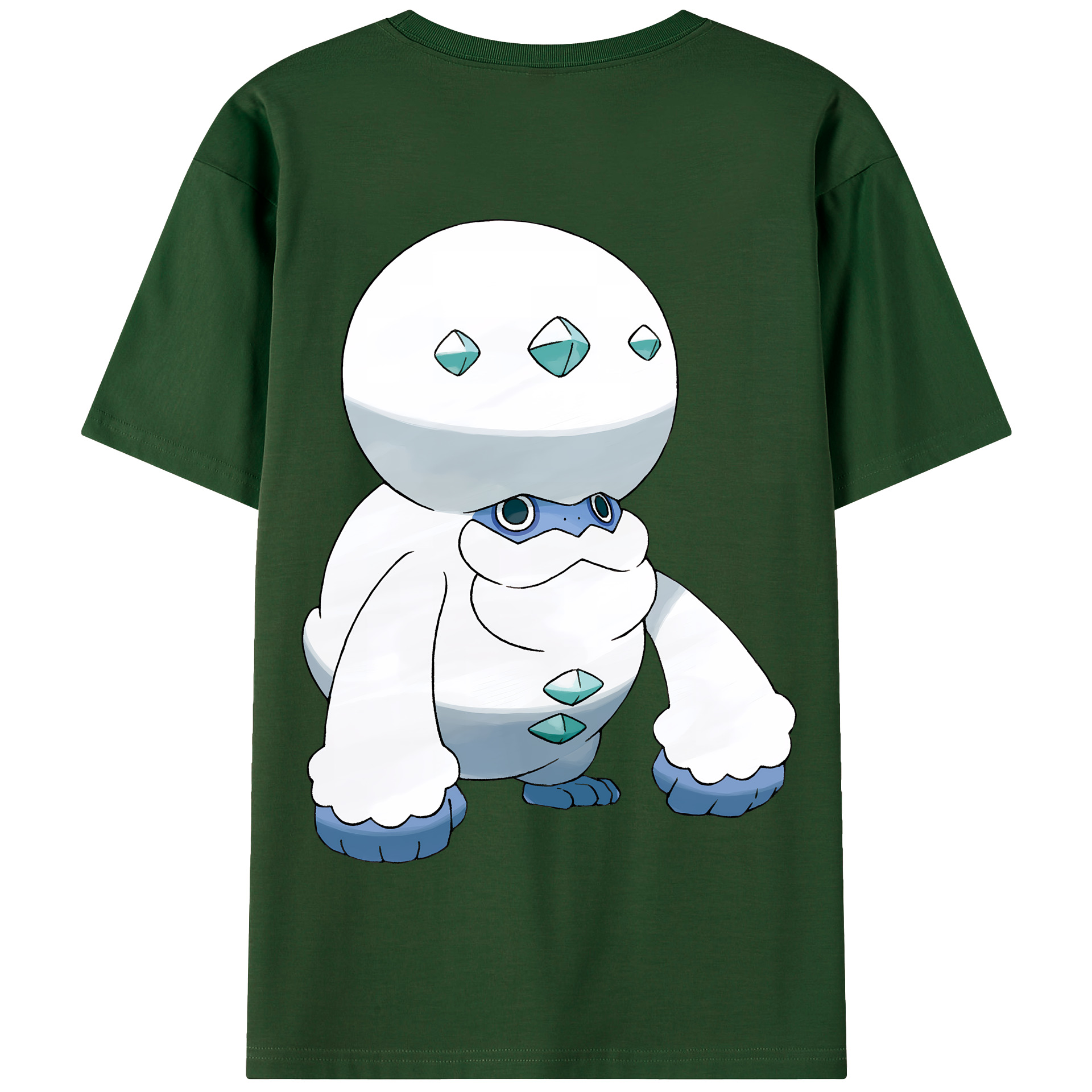 （画像用） ポケットモンスター Pokémon 綿100％半袖Tシャツ（背面プリント）